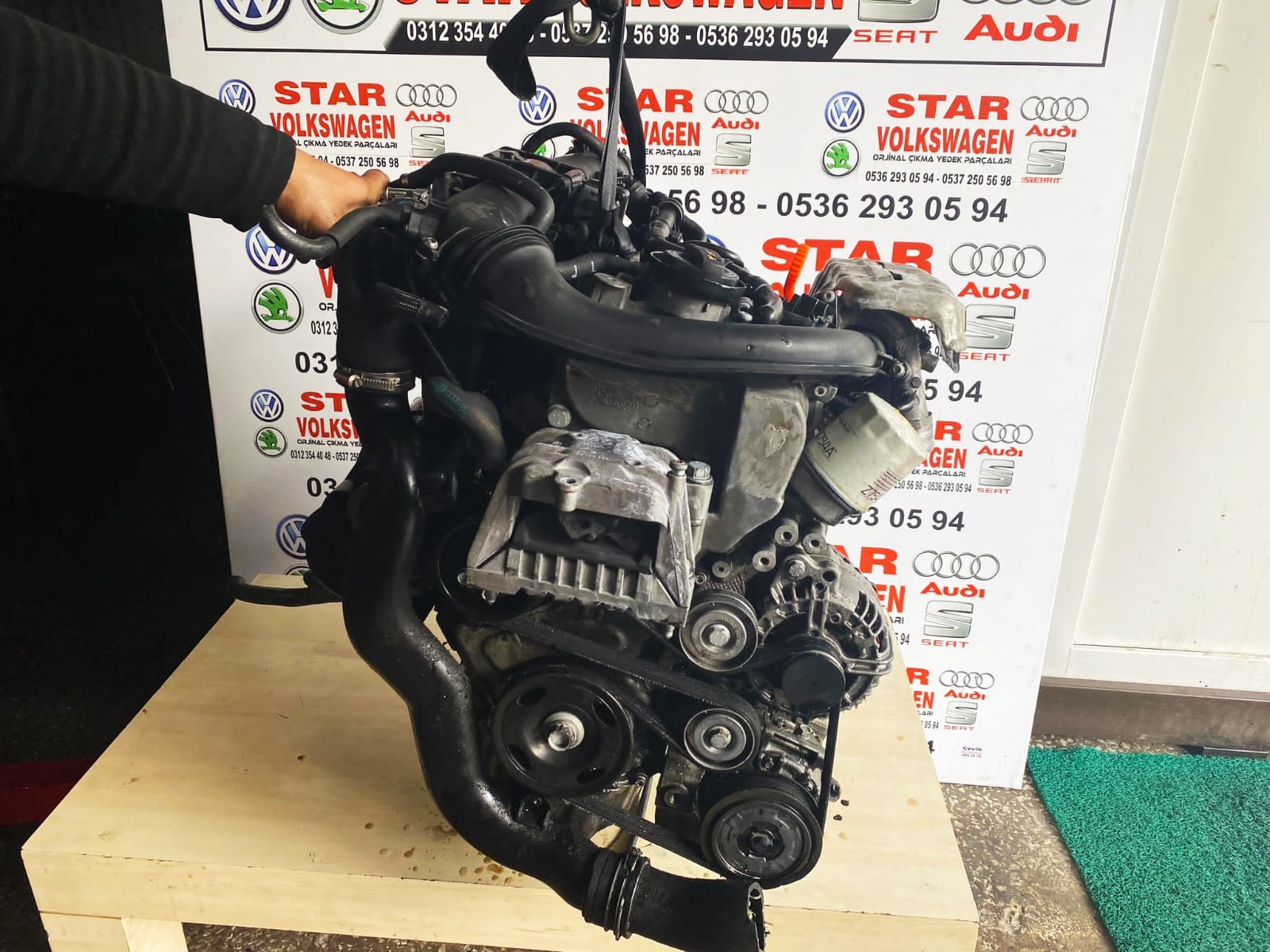 TİGUAN 1.4 TSİ CAV CTH ORJİNAL ÇIKMA MOTOR SCİROCCO TİGUAN CC UYUMLU TEMİZ MUAYYER KOMPLE VOLKSWAGEN ÇIKMA MOTOR VOLKSWAGEN ÇIKMA PARÇA STAR VOLKSWAGEN