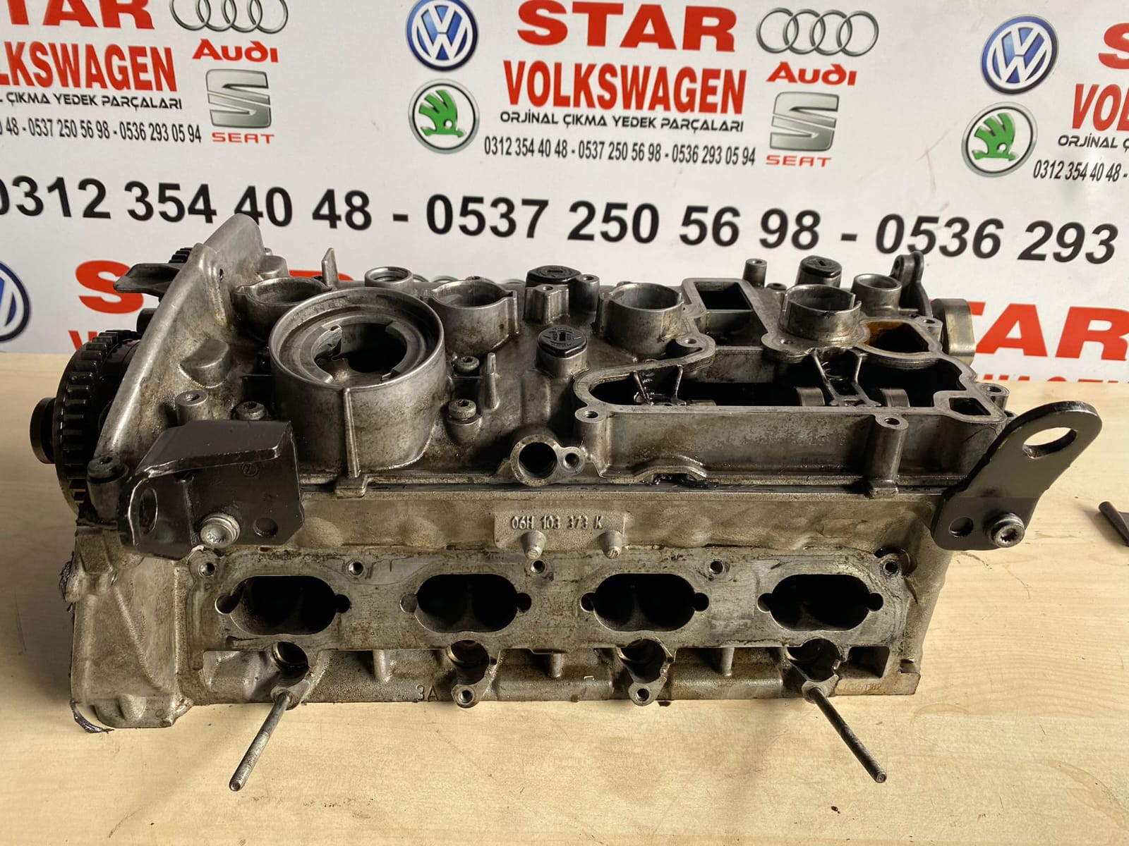 1.8 TFSİ ÇIKMA SİLİNDİR KAPAĞI 06H103373K AUDİ A4 A5 Q5 UYUMLU CAB-CDH MOTORLARDAN ÇIKMA TEMİZ MUAYYER AUDİ ÇIKMA PARÇA AUDİ YEDEK PARÇA STAR VOLKSWAGEN