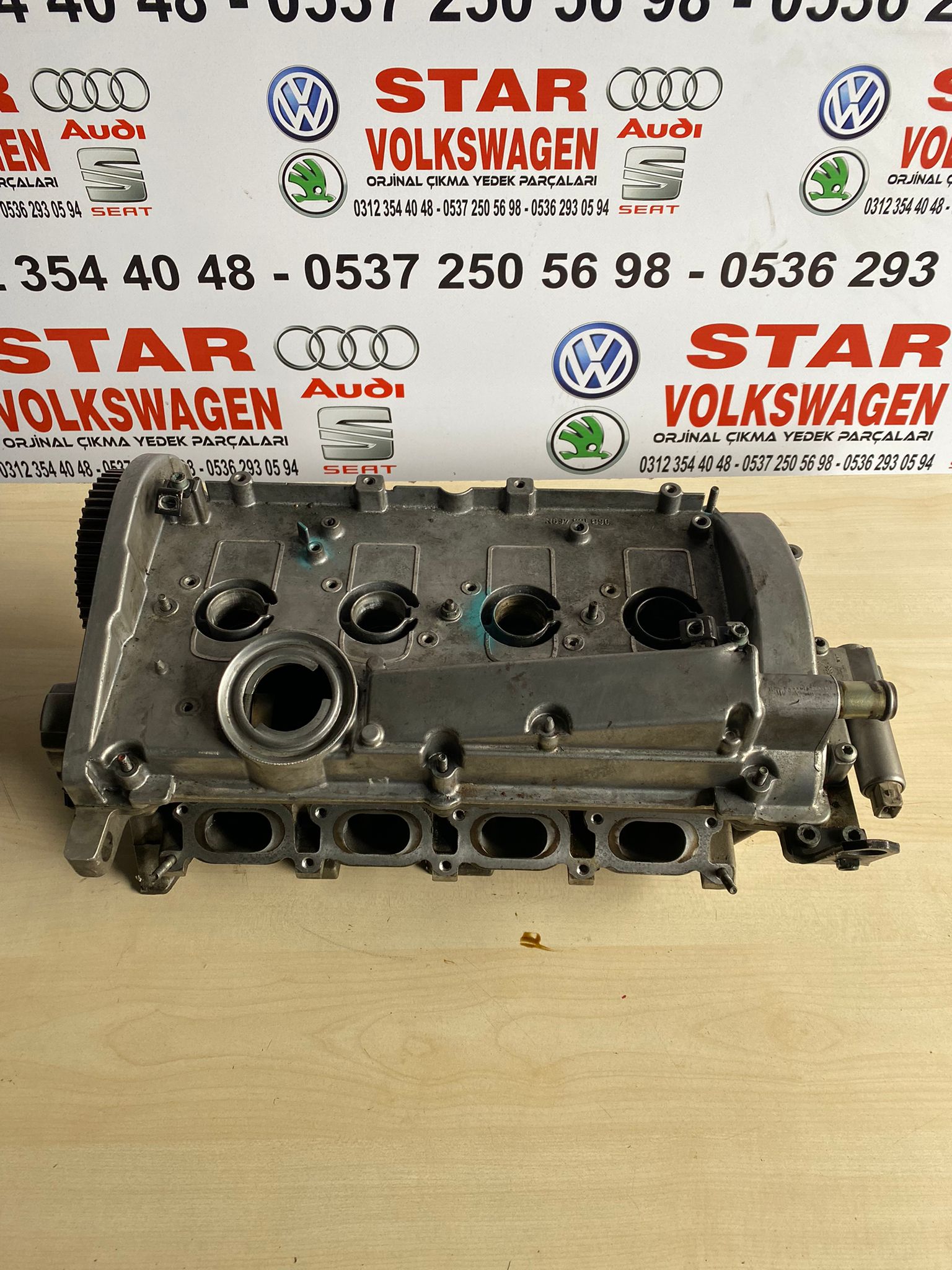 PASSAT 1.8T EGR'Lİ SİLİNDİR KAPAĞI AWT BFB MOTOR KODLU PASSAT B5.5 AUDİ A4 SKODA SÜPERB ARAÇLAR İÇİN UYUMLU TEMİZ MUAYYER SİLİNDİR KAPAĞI VOLKSWAGEN ÇIKMA PARÇA STAR VOLKSWAGEN