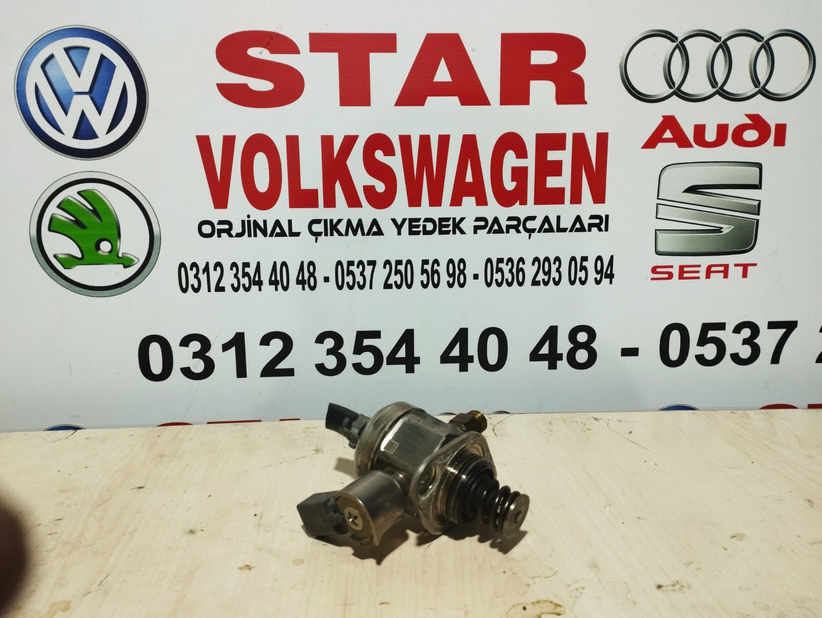 1.8tfsi 2.0tfsi motor çıkma yüksek başınç pompası 06h127025k-n