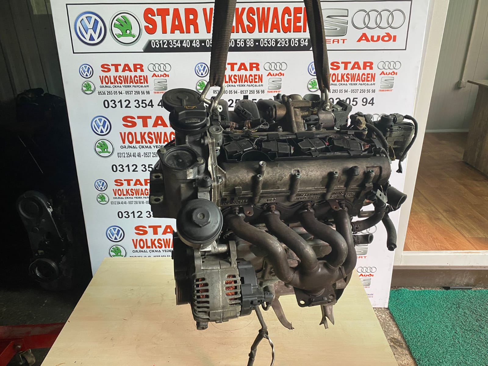 A3 1.6 FSİ BLF KODLU ORJİNAL ÇIKMA MOTOR 1.6 FSİ BLF ORJİNAL MOTOR PARÇALARI ELİMİZDE MEVCUTTUR HER İLE İLÇEYE AYNI GÜN KARGO 1.6 FSİ ÇIKMA MOTOR VOLKSWAGEN ÇIKMA PARÇA STAR VOLKSWAGEN