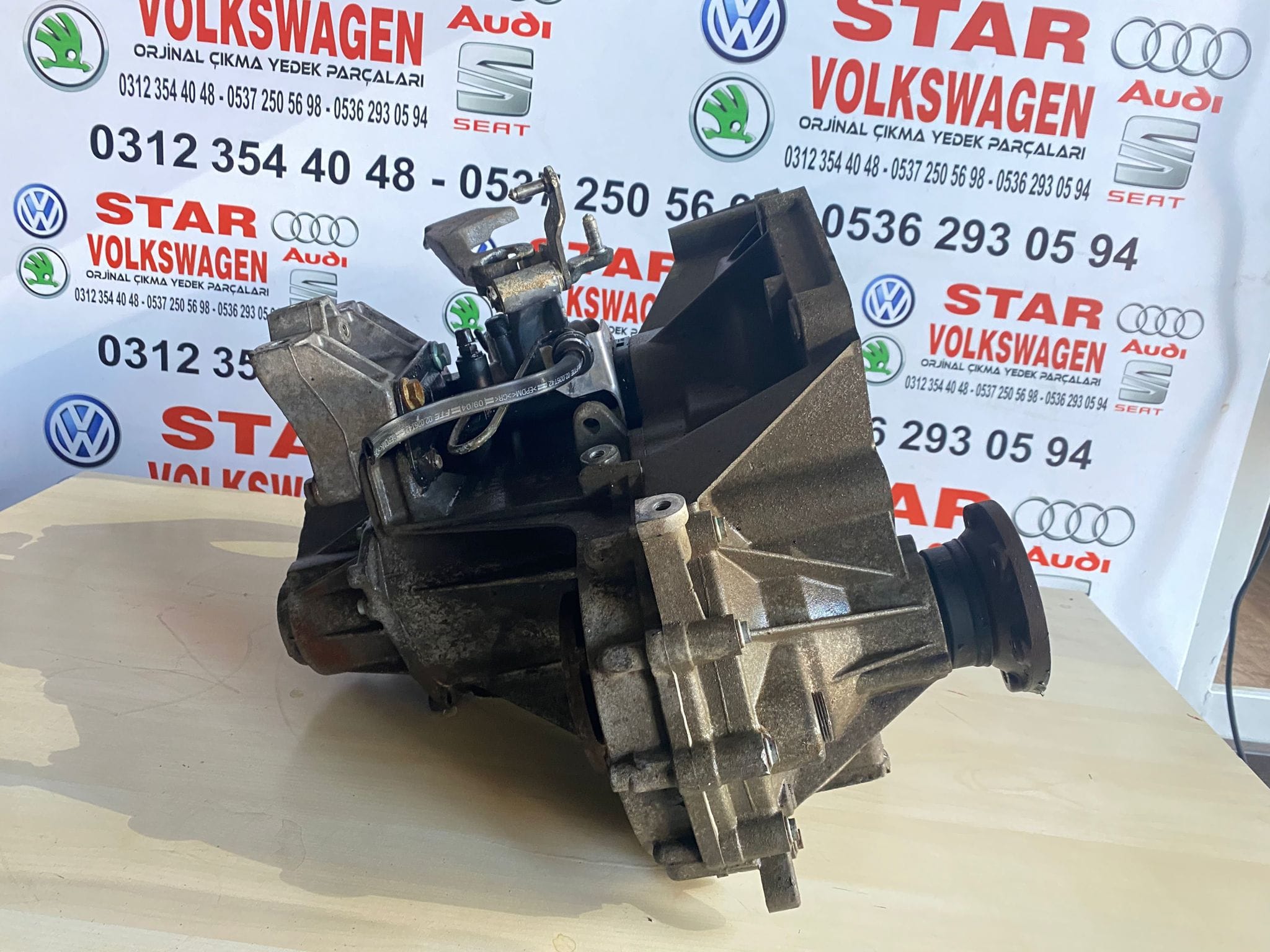 Golf5 1.6 fsi motor çıkma şanzıman Manuel 6 ileri orjinal temiz açılmamış  Volkswagen çıkma şanzıman Volkswagen çıkma parça star Volkswagen çıkma parça